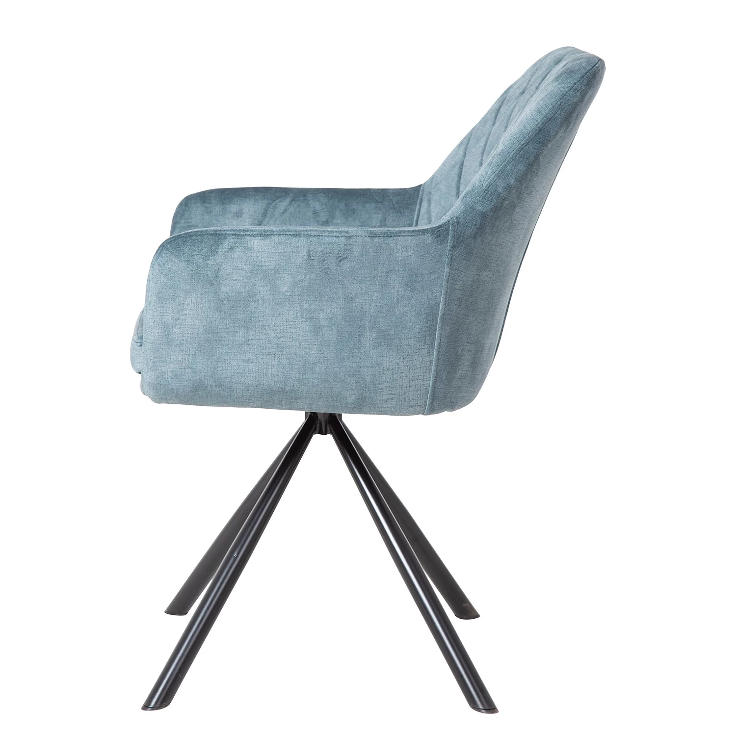 Fredriks Armlehnenstuhl Beed - Blaugrau 3 Fredriks Armlehnenstuhl Beed - Blaugrau – Bild 3