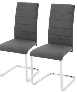 Loftscape Freischwinger Aleksa (2er-Set) - Anthrazit