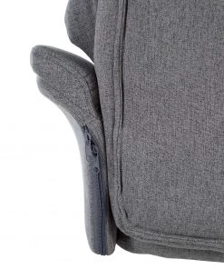 Furnitive Massagebürostuhl Barking - (mit Massagefunktion) - Flachgewebe / Metall - Grau / Schwarz -Deutschland Stühle Verkaufs-Shop 1000272622 220609 055 DETAILS P000000001000272622