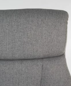 Furnitive Massagebürostuhl Barking - (mit Massagefunktion) - Flachgewebe / Metall - Grau / Schwarz -Deutschland Stühle Verkaufs-Shop 1000272622 220609 068 DETAILS P000000001000272622