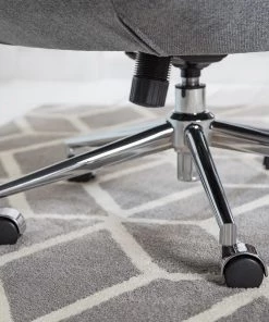 Furnitive Massagebürostuhl Barnard - (mit Massagefunktion) - Webstoff / Metall - Hellgrau / Chrom -Deutschland Stühle Verkaufs-Shop 1000272624 220629 024 MOOD DETAILS P000000001000272624 mood