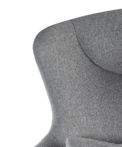 Furnitive Massagebürostuhl Barnard - (mit Massagefunktion) - Webstoff / Metall - Hellgrau / Chrom -Deutschland Stühle Verkaufs-Shop 1000272624 220629 080 DETAILS P000000001000272624