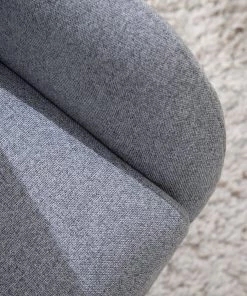 Furnitive Massagebürostuhl Barnard - (mit Massagefunktion) - Webstoff / Metall - Hellgrau / Chrom -Deutschland Stühle Verkaufs-Shop 1000272624 220823 032 DETAILS P000000001000272624