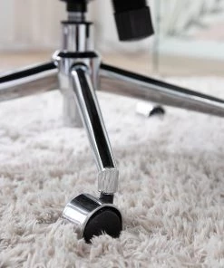 Furnitive Massagebürostuhl Barnard - (mit Massagefunktion) - Webstoff / Metall - Hellgrau / Chrom -Deutschland Stühle Verkaufs-Shop 1000272624 220823 033 DETAILS P000000001000272624