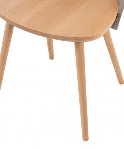 Mørteens Esszimmerstuhl Doon (2er-Set) - Kunststoff / Buche massiv - Taupe / Buche -Deutschland Stühle Verkaufs-Shop 1000273467 220420 060 DETAILS P000000001000273467