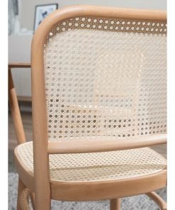 Studio Copenhagen Esszimmerstuhl Sawl I (2er-Set) - Rattan / Buche massiv - Rattan / Buche -Deutschland Stühle Verkaufs-Shop 1000273474 220819 032 DETAILS P000000001000273474