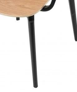 Studio Copenhagen Armlehnenstuhl Day (2er-Set) - Polywood / Kunststoff - Eiche Dekor / Schwarz -Deutschland Stühle Verkaufs-Shop 1000273479 220420 055 DETAILS P000000001000273479