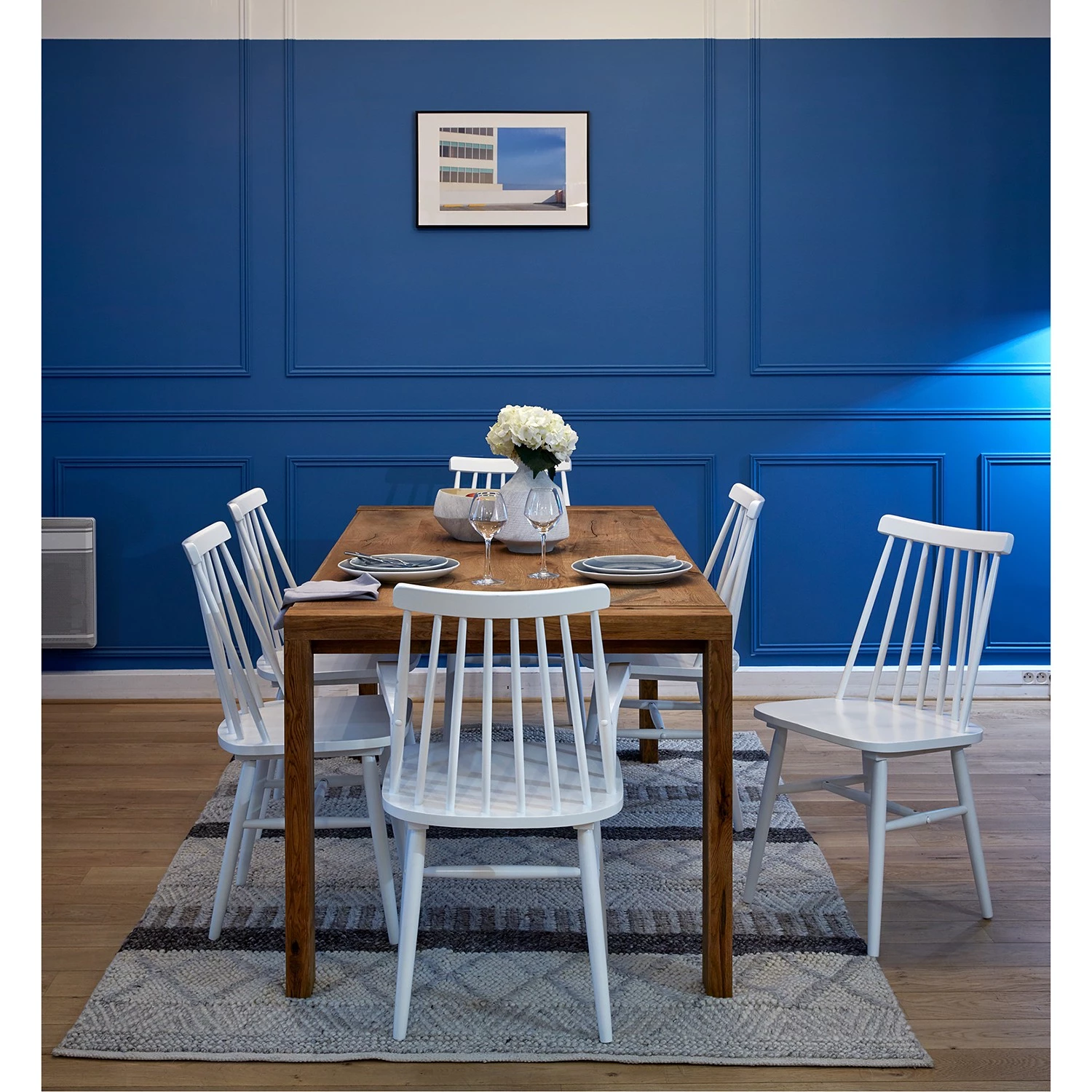 Mørteens Esszimmerstuhl Tara (2er-Set) - Weiß 4 Mørteens Esszimmerstuhl Tara (2er-Set) - Weiß – Bild 4