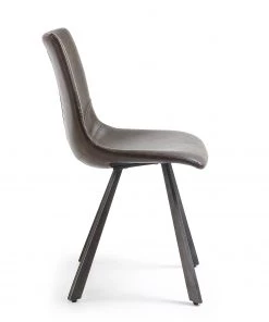 Fredriks Esszimmerstuhl Tryon (4er-Set) - Kunstleder / Stahl - Vintage Dunkelbraun / Dunkelbraun 8 Fredriks Esszimmerstuhl Tryon (4er-Set) - Kunstleder / Stahl - Vintage Dunkelbraun / Dunkelbraun -Deutschland Stühle Verkaufs-Shop 1000274215 210618 10464100100 DETAILS P000000001000274215