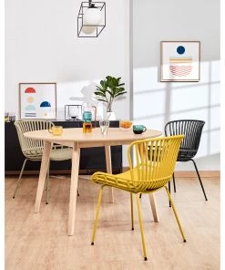 Mørteens Esszimmerstuhl Sakira (4er-Set) - Kunstleder / Stahl - Schwarz -Deutschland Stühle Verkaufs-Shop 1000274225 210618 10464300173 MOOD DETAILS P000000001000274225 mood