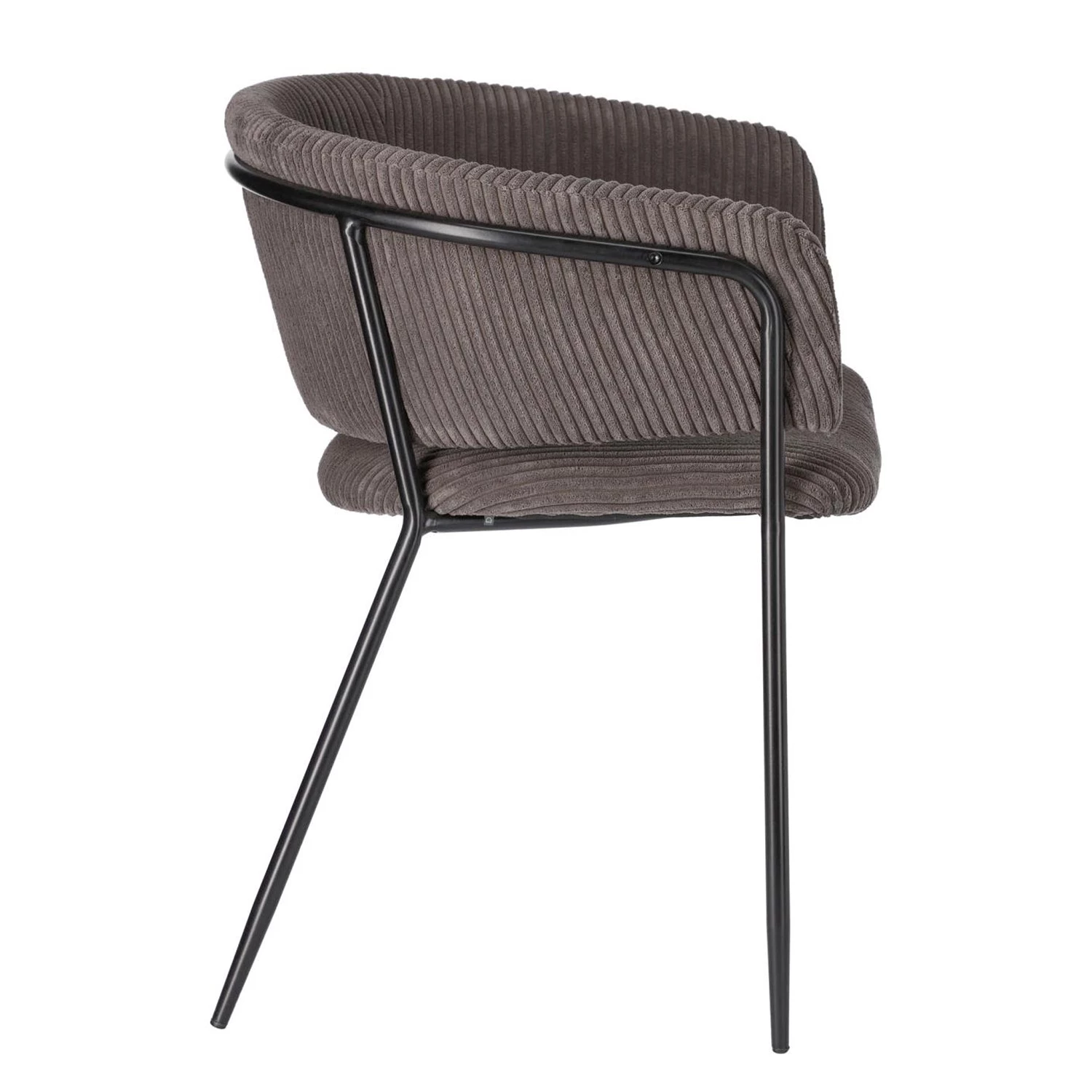 Jack & Alice Armlehnenstuhl Vilhena IV (2er-Set) - Taupe 4 Jack & Alice Armlehnenstuhl Vilhena IV (2er-Set) - Taupe – Bild 4