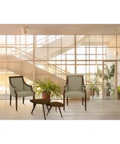 Velvet Studio Armlehnenstuhl Tofino - Webstoff / Buche massiv - Camel / Buche -Deutschland Stühle Verkaufs-Shop 1000274311 220304 021 MOOD DETAILS P000000001000274311 mood