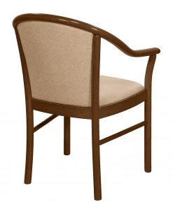 Velvet Studio Armlehnenstuhl Rosita - Webstoff / Buche massiv - Camel / Nussbaum -Deutschland Stühle Verkaufs-Shop 1000274324 210709 14175900202 DETAILS P000000001000274324