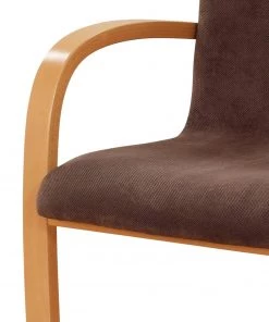 Norrwood Armlehnenstuhl Rowena - Webstoff / Buche massiv - Tabak / Buche -Deutschland Stühle Verkaufs-Shop 1000274335 210709 14180800261 DETAILS P000000001000274335