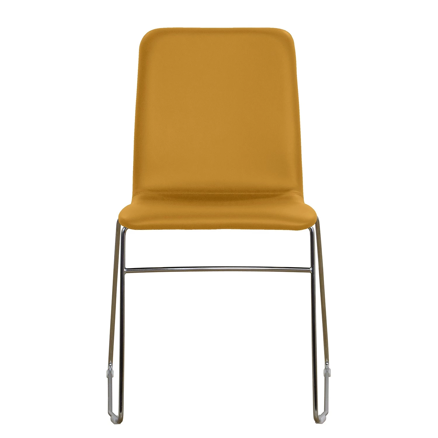 Red Living Polsterstuhl Myko (2er-Set) - Currygelb 2 Red Living Polsterstuhl Myko (2er-Set) - Currygelb – Bild 2