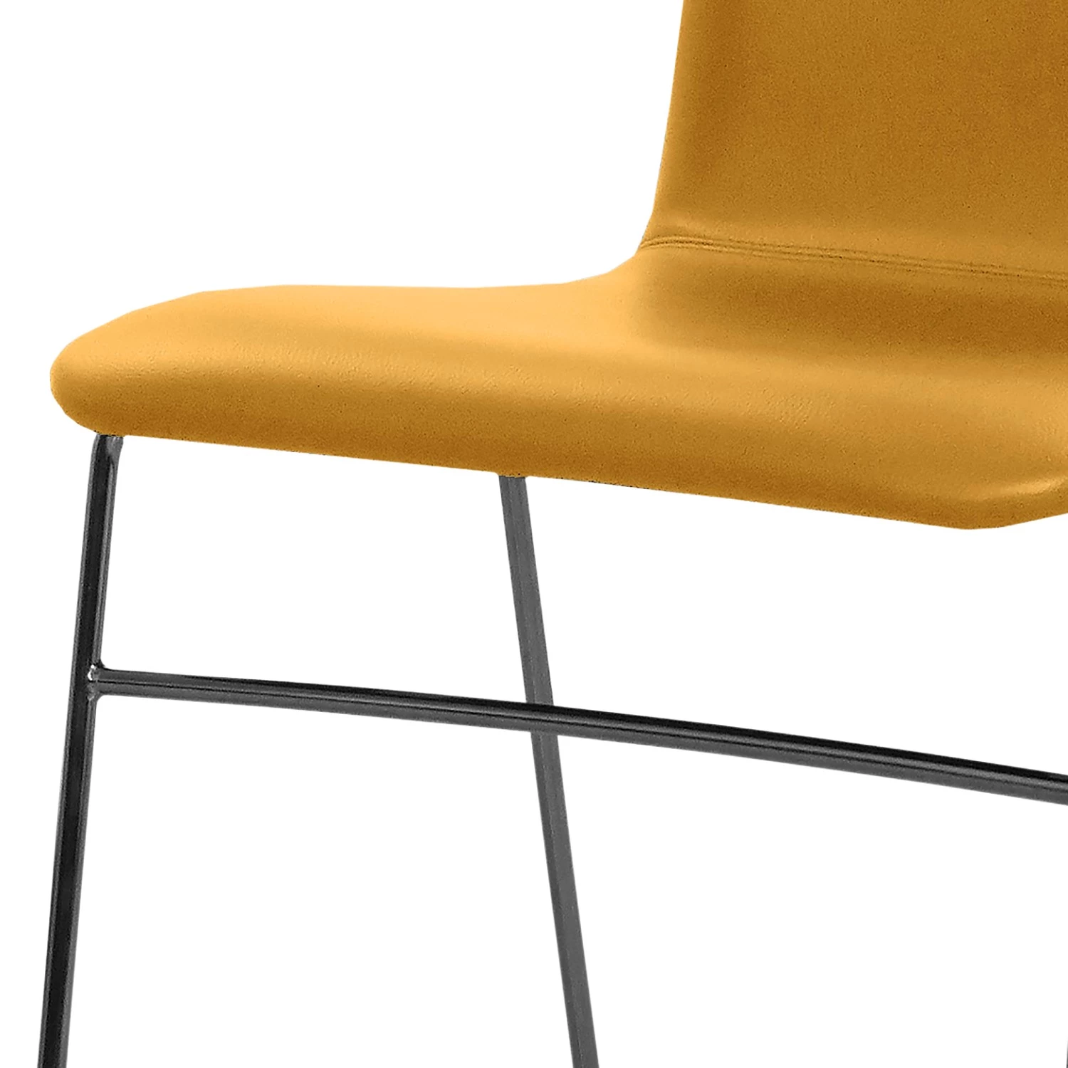 Red Living Polsterstuhl Myko (2er-Set) - Currygelb 6 Red Living Polsterstuhl Myko (2er-Set) - Currygelb – Bild 6