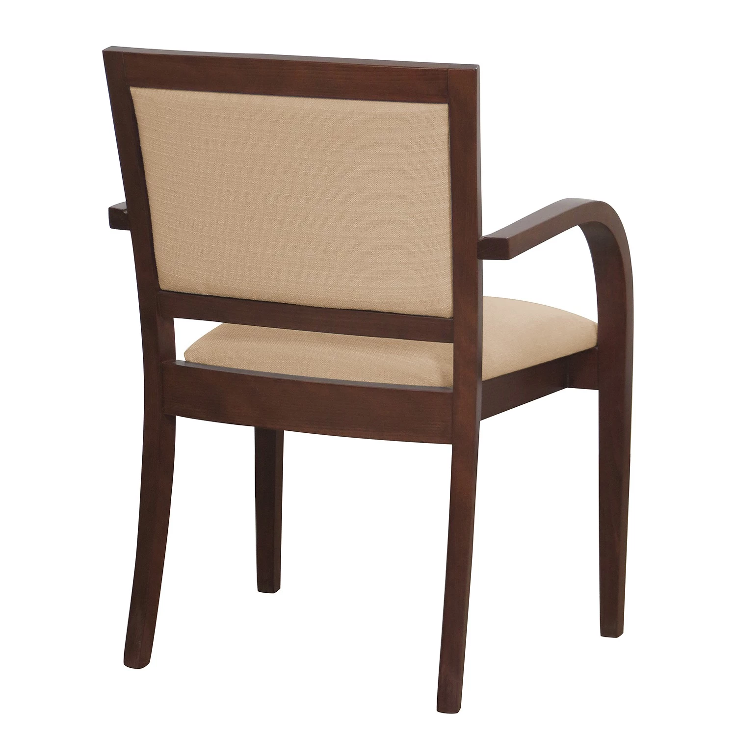 Norrwood Armlehnenstuhl Prado - Strukturstoff / Buche massiv - Camel / Nussbaum 5 Norrwood Armlehnenstuhl Prado - Strukturstoff / Buche massiv - Camel / Nussbaum – Bild 5