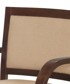 Norrwood Armlehnenstuhl Prado - Strukturstoff / Buche massiv - Camel / Nussbaum 14 Norrwood Armlehnenstuhl Prado - Strukturstoff / Buche massiv - Camel / Nussbaum -Deutschland Stühle Verkaufs-Shop 1000274342 210709 14181200313 DETAILS P000000001000274342