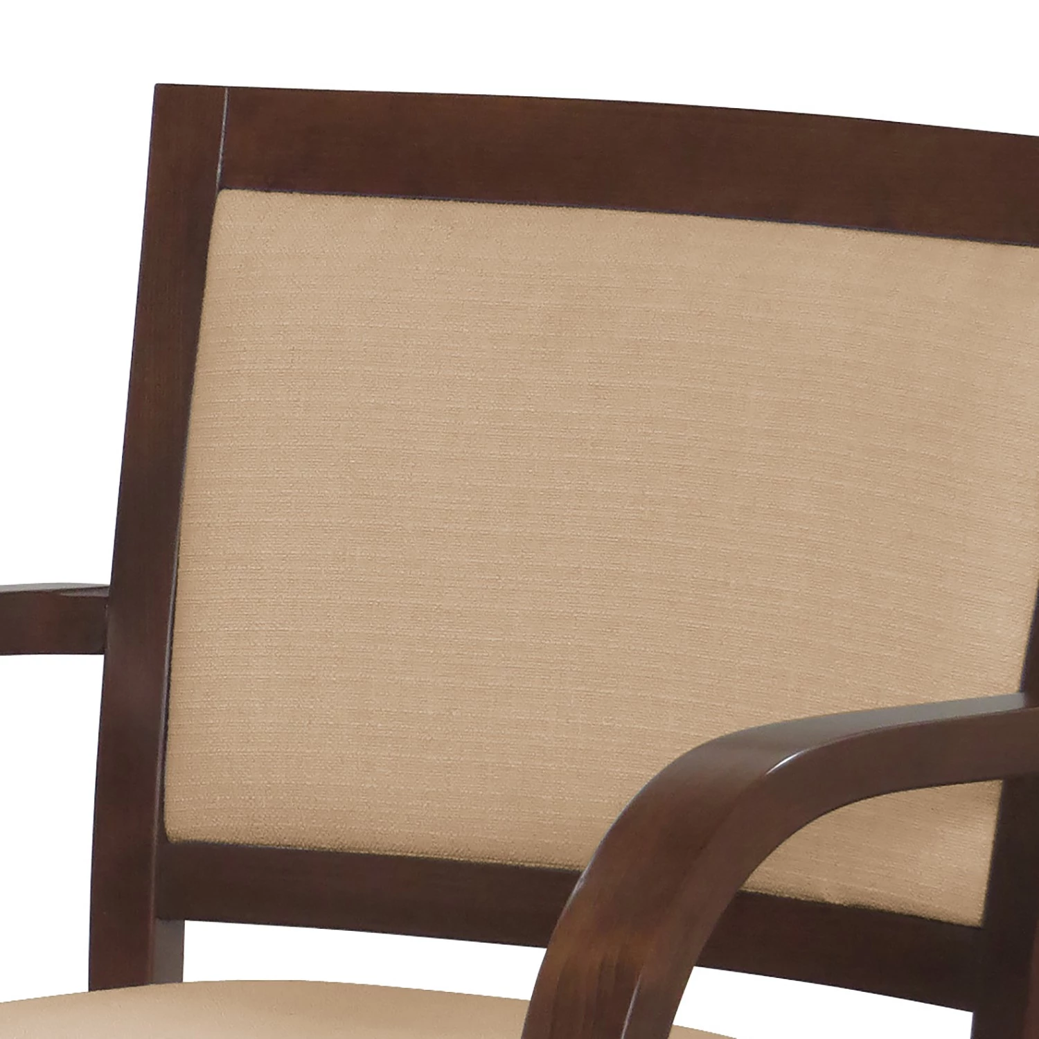 Norrwood Armlehnenstuhl Prado - Strukturstoff / Buche massiv - Camel / Nussbaum 6 Norrwood Armlehnenstuhl Prado - Strukturstoff / Buche massiv - Camel / Nussbaum – Bild 6