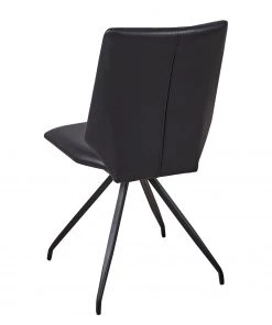 Loftscape Esszimmerstuhl Diva (2er-Set) - Kunstleder / Stahl - Schwarz -Deutschland Stühle Verkaufs-Shop 1000274856 210629 14280700111 DETAILS P000000001000274856