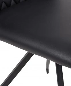 Loftscape Esszimmerstuhl Diva (2er-Set) - Kunstleder / Stahl - Schwarz -Deutschland Stühle Verkaufs-Shop 1000274856 210629 14280700116 DETAILS P000000001000274856