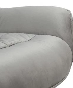 Ars manufacti Relaxsessel Arca - Samt / Metall - Grau / Schwarz -Deutschland Stühle Verkaufs-Shop 1000274878 220107 103355000159 DETAILS P000000001000274878