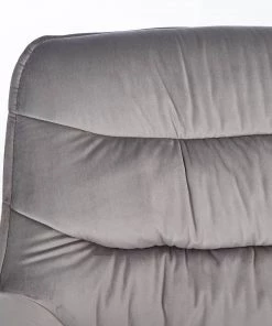 Ars manufacti Relaxsessel Arca - Samt / Metall - Grau / Schwarz -Deutschland Stühle Verkaufs-Shop 1000274878 220818 034 DETAILS P000000001000274878