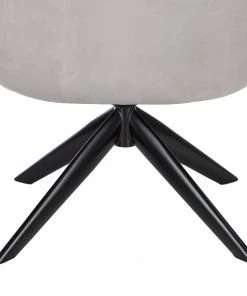 Ars manufacti Relaxsessel Arca - Samt / Metall - Grau / Schwarz -Deutschland Stühle Verkaufs-Shop 1000274878 220818 037 DETAILS P000000001000274878