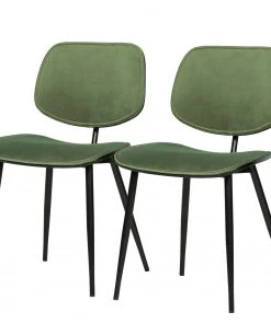 Red Living Esszimmerstuhl Auletta (2er-Set) - Grün