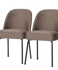 Red Living Polsterstuhl Cera I (2er-Set) - Taupe