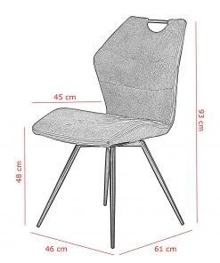 Red Living Polsterstuhl Theres - Nachtblau - 2er Set -Deutschland Stühle Verkaufs-Shop 1000275597 210622 10223800017 SKETCH DETAILS P000000001000275597 sketch