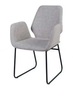 Norrwood Armlehnenstuhl Tinea - Lichtgrau