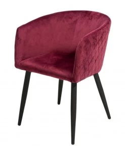 Loftscape Armlehnenstuhl Senna - Weinrot