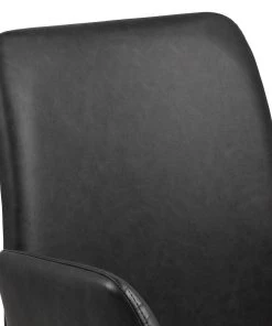 Loftscape Armlehnenstuhl Mailly II - Kunstleder / Eisen - Schwarz -Deutschland Stühle Verkaufs-Shop 1000277669 210720 07435100051 DETAILS P000000001000277669