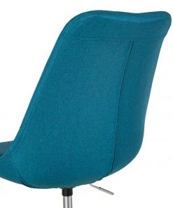 Mørteens Bürodrehstuhl Aledas - Webstoff Cors: Petrol - Chrom glänzend -Deutschland Stühle Verkaufs-Shop 1000277859 220505 034 DETAILS P000000001000277859