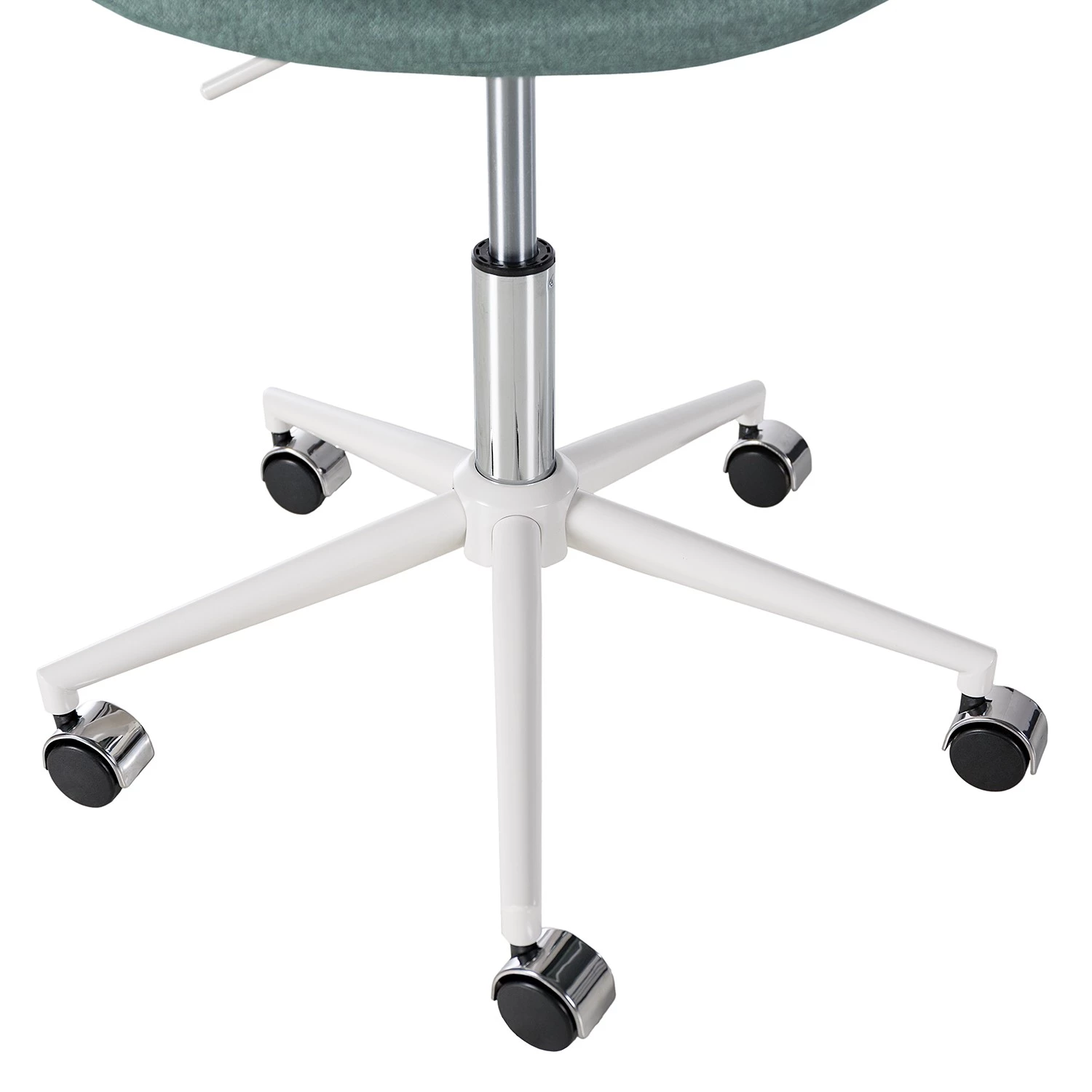 Mørteens Bürostuhl Buggio - Webstoff Cors: Mintgrau - Weiß 7 Mørteens Bürostuhl Buggio - Webstoff Cors: Mintgrau - Weiß – Bild 7