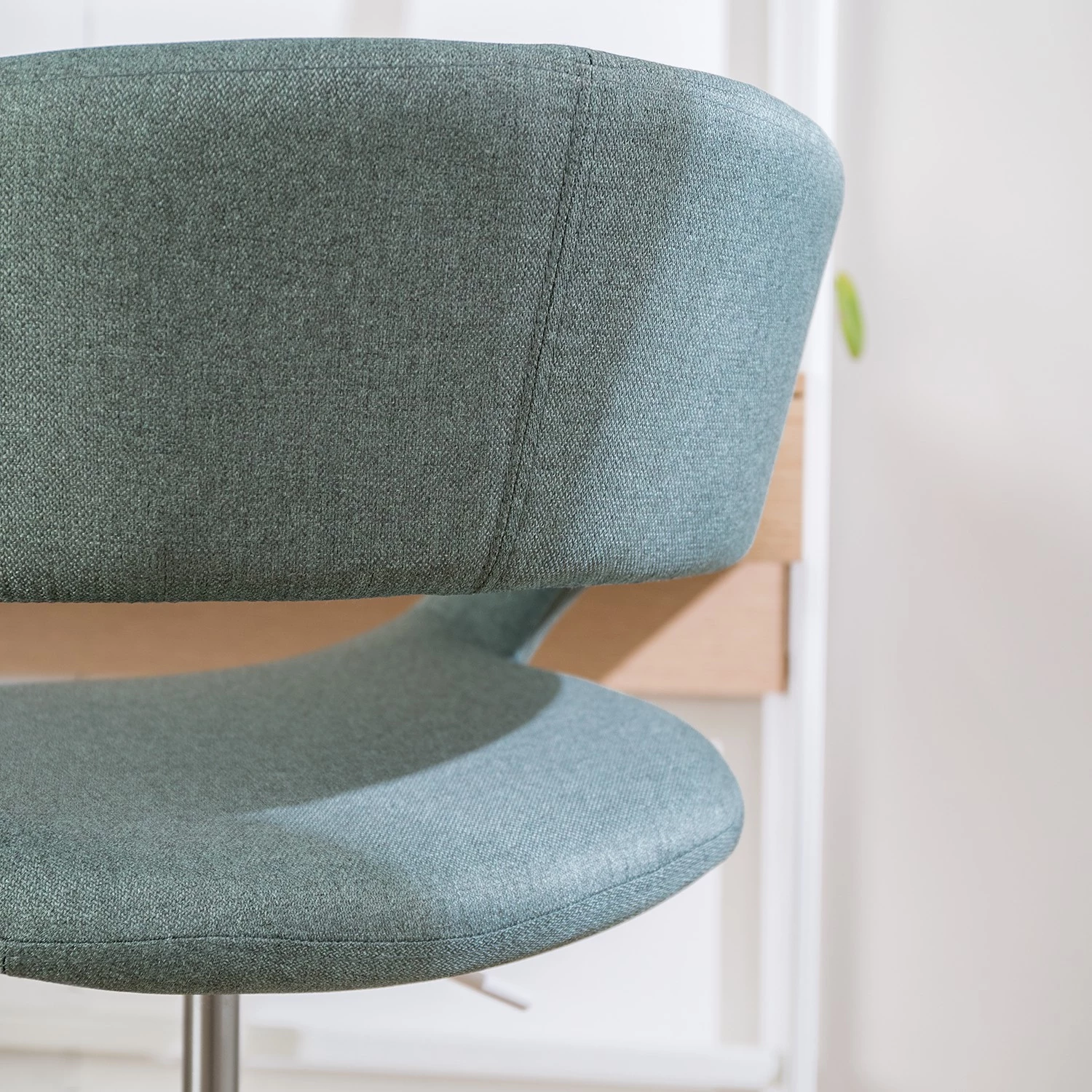 Mørteens Bürostuhl Buggio - Webstoff Cors: Mintgrau - Weiß 11 Mørteens Bürostuhl Buggio - Webstoff Cors: Mintgrau - Weiß – Bild 11