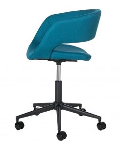 Mørteens Bürostuhl Buggio - Webstoff Cors: Petrol - Schwarz -Deutschland Stühle Verkaufs-Shop 1000277874 220505 035 DETAILS P000000001000277874