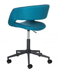 Mørteens Bürostuhl Buggio - Webstoff Cors: Petrol - Schwarz -Deutschland Stühle Verkaufs-Shop 1000277874 220505 040 DETAILS P000000001000277874