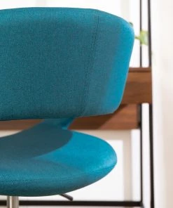 Mørteens Bürostuhl Buggio - Webstoff Cors: Petrol - Schwarz -Deutschland Stühle Verkaufs-Shop 1000277874 220520 030 DETAILS P000000001000277874