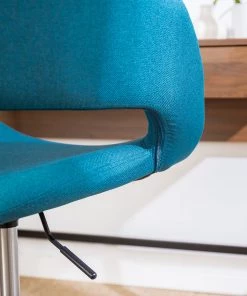 Mørteens Bürostuhl Buggio - Webstoff Cors: Petrol - Schwarz -Deutschland Stühle Verkaufs-Shop 1000277874 220520 035 DETAILS P000000001000277874