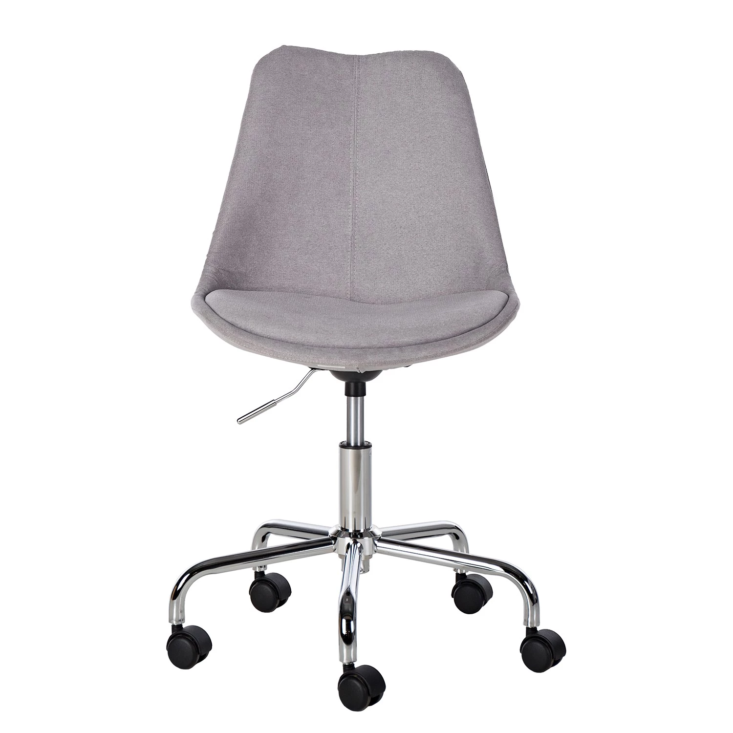 Mørteens Bürodrehstuhl Aledas II - Hellgrau - Chrom glänzend 3 Mørteens Bürodrehstuhl Aledas II - Hellgrau - Chrom glänzend – Bild 3