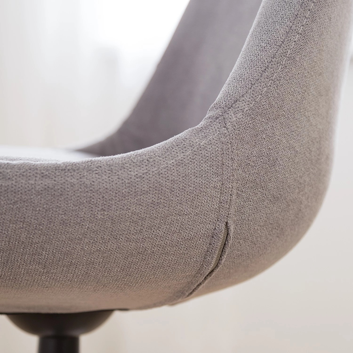 Mørteens Bürodrehstuhl Aledas II - Hellgrau - Chrom glänzend 14 Mørteens Bürodrehstuhl Aledas II - Hellgrau - Chrom glänzend – Bild 14