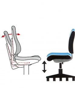 Loftscape Bürodrehstuhl Mike - Weiß -Deutschland Stühle Verkaufs-Shop 1000278355 210715 11270900117 SKETCH DETAILS P000000001000278355 sketch