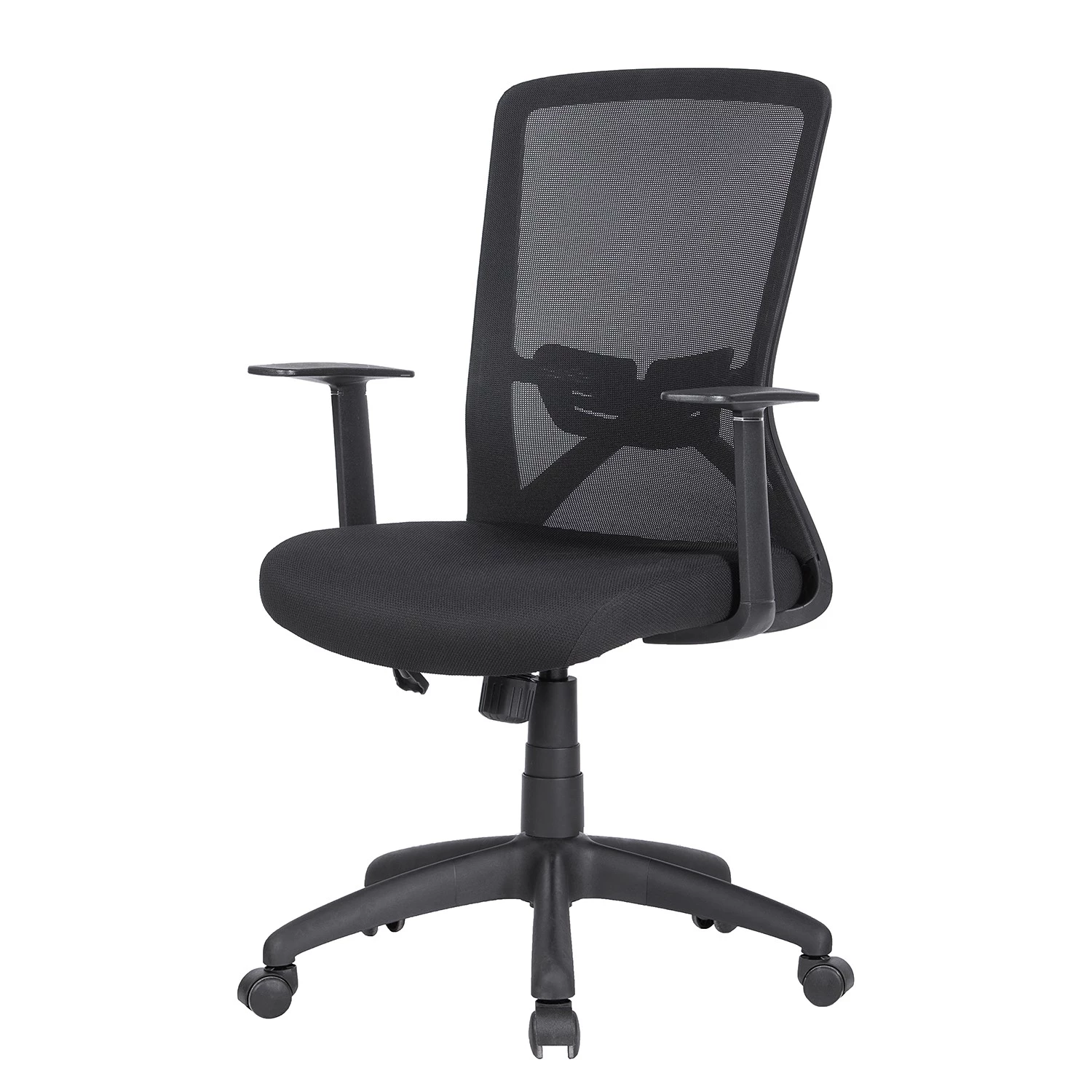 Fredriks Bürodrehstuhl Loon - Mesh / Kunststoff - Schwarz 1 Fredriks Bürodrehstuhl Loon - Mesh / Kunststoff - Schwarz