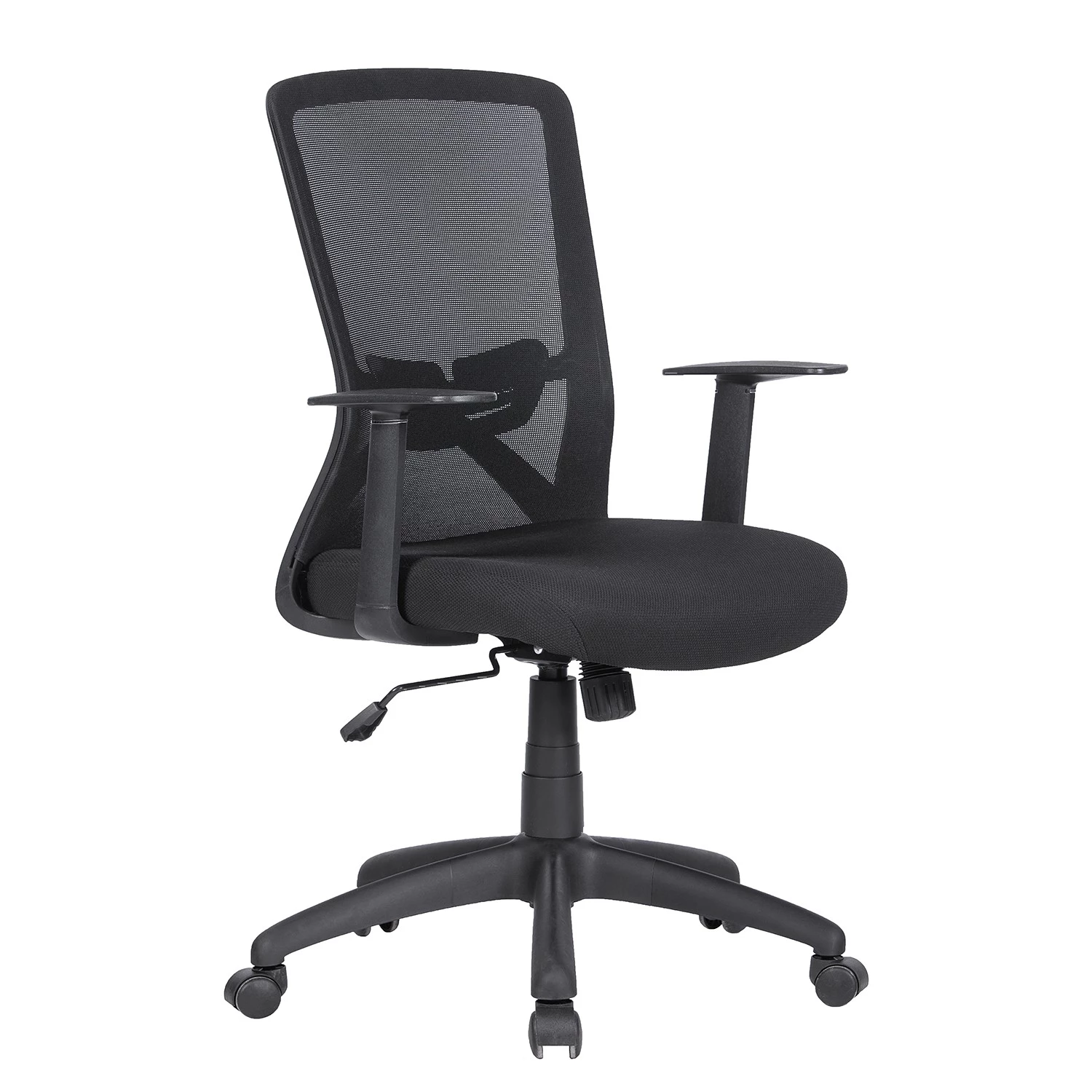 Fredriks Bürodrehstuhl Loon - Mesh / Kunststoff - Schwarz 4 Fredriks Bürodrehstuhl Loon - Mesh / Kunststoff - Schwarz – Bild 4