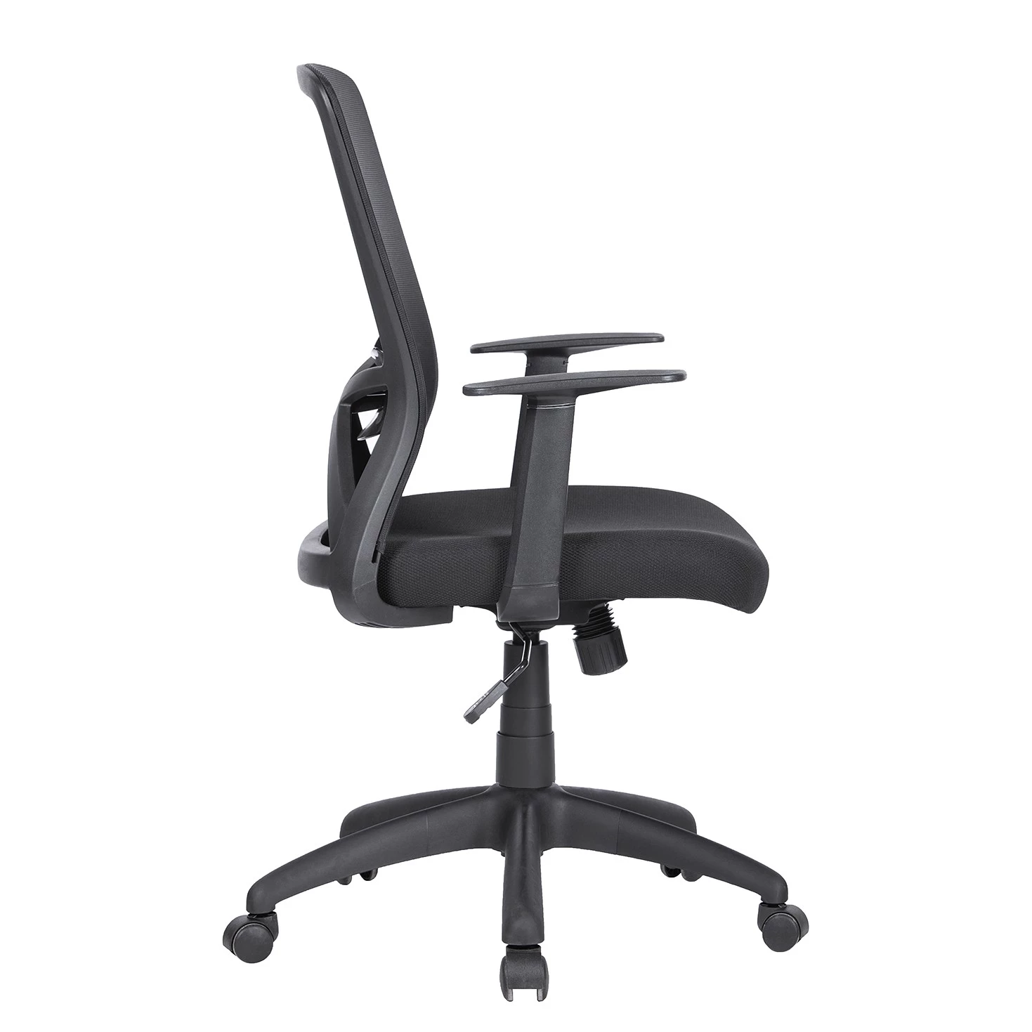 Fredriks Bürodrehstuhl Loon - Mesh / Kunststoff - Schwarz 5 Fredriks Bürodrehstuhl Loon - Mesh / Kunststoff - Schwarz – Bild 5