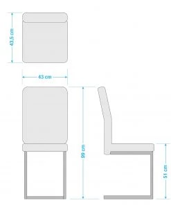 Loftscape Freischwinger Goldfield (2er-Set) - Vintage Braun -Deutschland Stühle Verkaufs-Shop 1000281496 220118 1355440000504 SKETCH DETAILS P000000001000281496 sketch