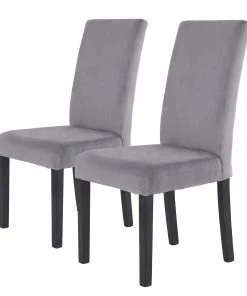 Loftscape Polsterstuhl Talma I (2er-Set) - Grau