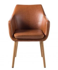 Mørteens Armlehnenstuhl Nicholas XXL - Kunstleder Aken: Vintage Cognac - 2er Set -Deutschland Stühle Verkaufs-Shop 1000281702 210819 09182200053 DETAILS P000000001000281702